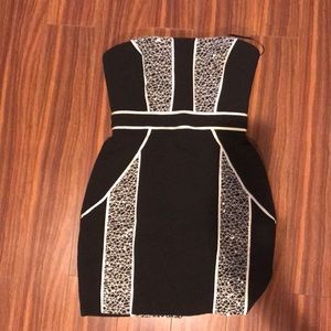 Black mini cocktail dress. NWT